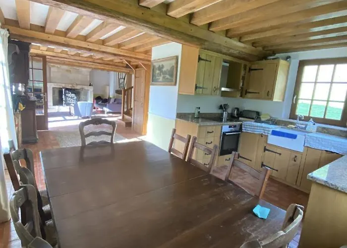 Picturesque De 4 Chambres, Pays D'auge * Cheffreville-Tonnencourt